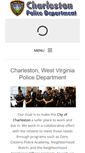 Mobile Screenshot of charlestonwvpolice.org
